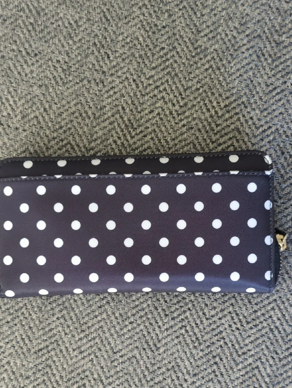 kate spade Black and White Polka Dot Backpack & Wallet Set